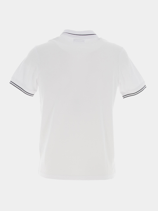 Polo slim ezio corporate blanc homme - Kappa