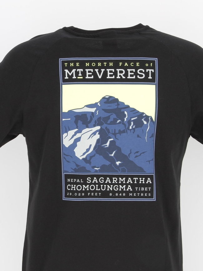 T-shirt faces everest noir homme - The North Face