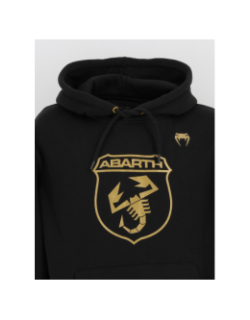 Sweat à capuche abarth noir or homme - Venum