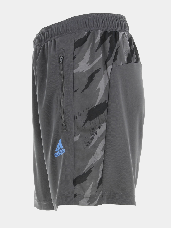 Short de sport feelcamo gris homme - Adidas