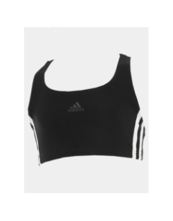 Maillot de bain natation 2 pièces fit 3s noir fille - Adidas