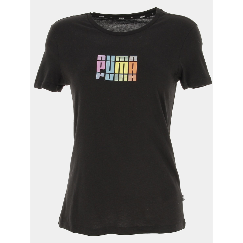 T-shirt logo noir femme - Puma