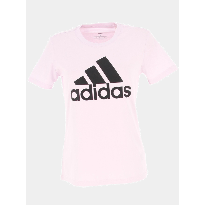 T-shirt de sport logo rose femme - Adidas