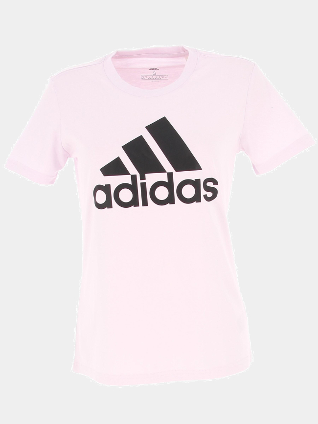 T-shirt de sport logo rose femme - Adidas