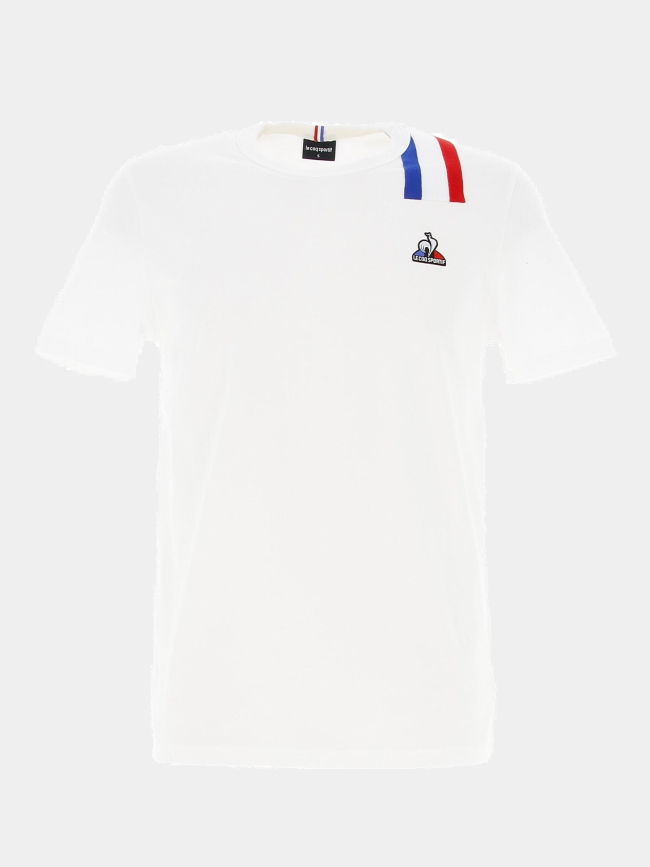 T-shirt bandeau blanc homme - Le Coq Sportif