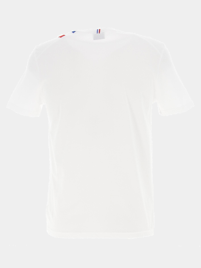 T-shirt bandeau blanc homme - Le Coq Sportif