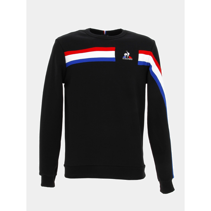 Sweat tri crew n1 noir homme - Le Coq Homme