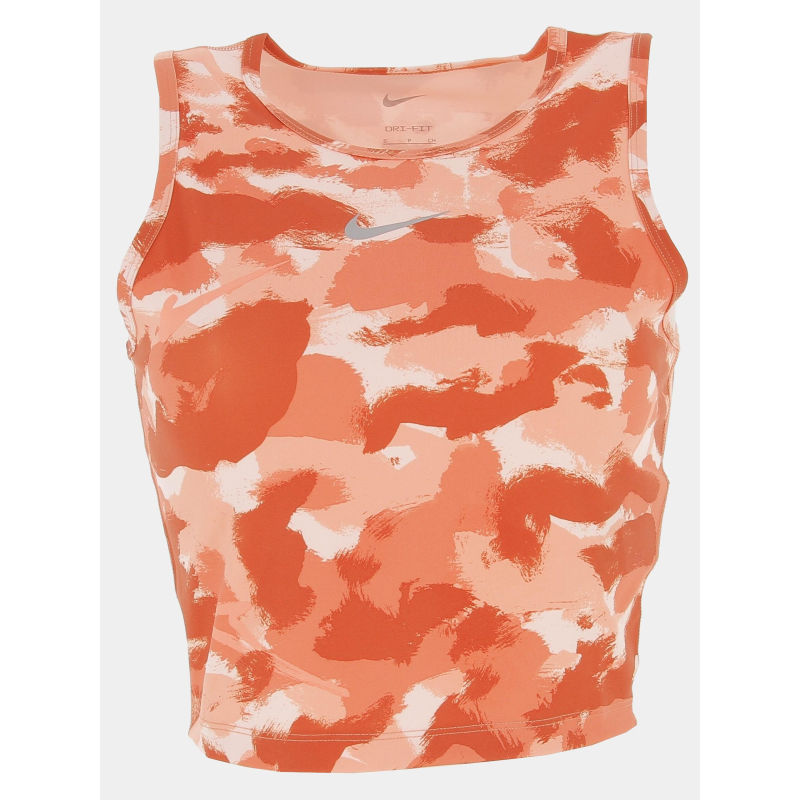Débardeur de sport tank orange femme - Nike