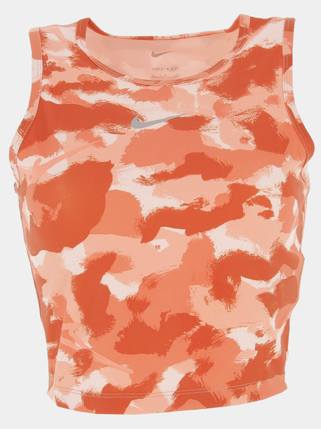 Débardeur de sport tank orange femme - Nike