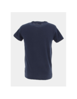 T-shirt daily bleu marine homme - Deeluxe