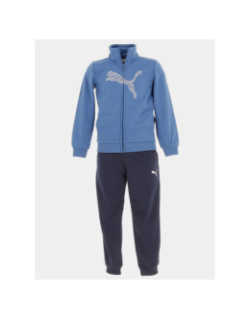 Survêtement veste zippée jogging bleu garçon - Puma
