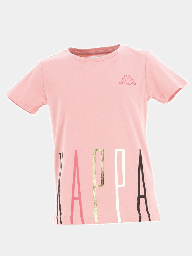 T-shirt iseto rose fille - Kappa