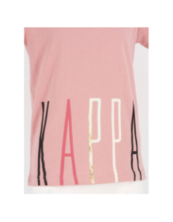 T-shirt iseto rose fille - Kappa