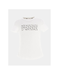 T-shirt de sport blanc fille - Puma