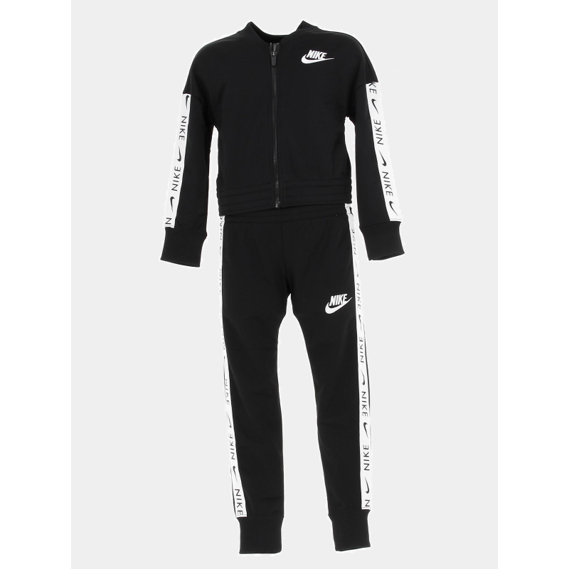 Survêtement veste zippée jogging noir fille - Nike