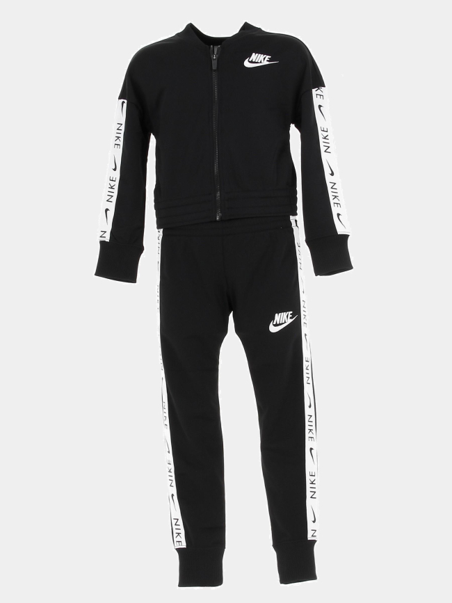 Survêtement veste zippée jogging noir fille - Nike
