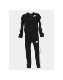 Survêtement veste zippée jogging noir fille - Nike