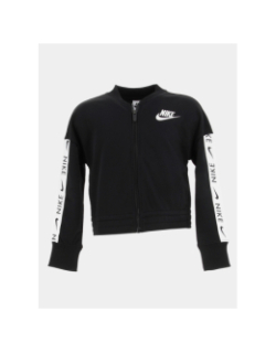 Survêtement veste zippée jogging noir fille - Nike