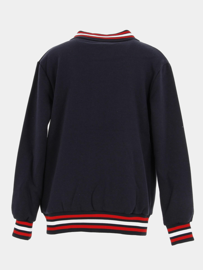 Veste teddy brode bleu marine garçon - Redskins