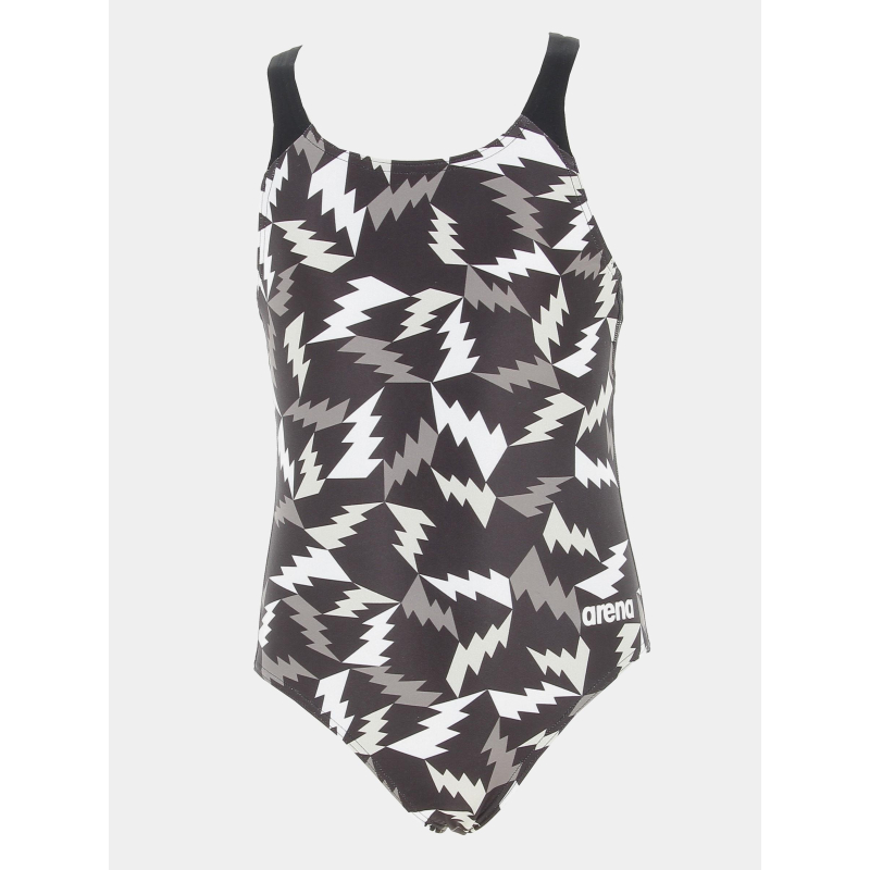 Maillot de bain natation 1 pièce noir fille - Arena