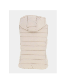 Doudoune sans manche newtahoe beige femme - Only