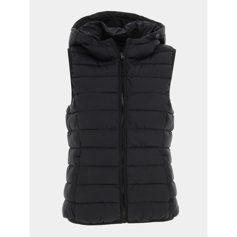 Doudoune sans manche newtahoe noir femme - Only