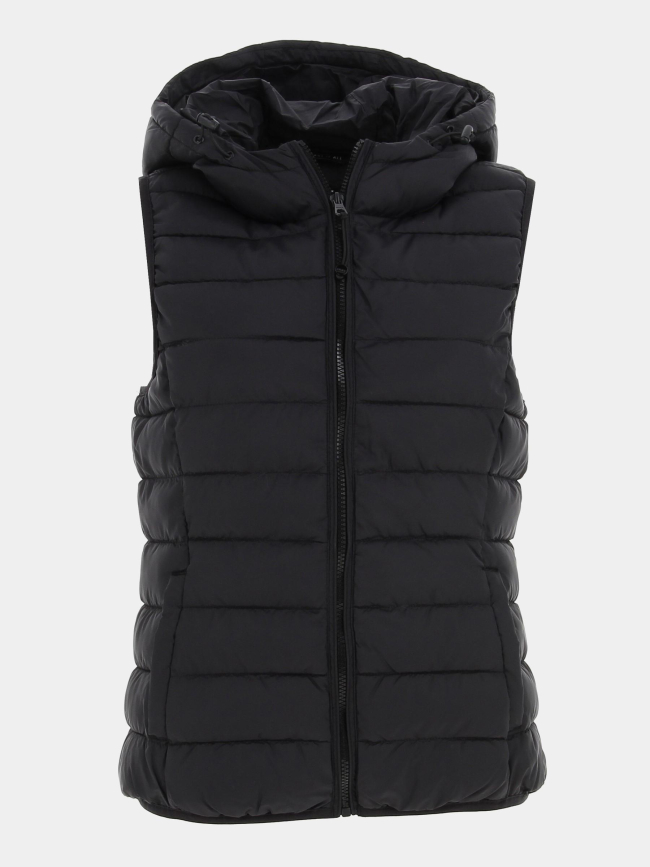 Doudoune sans manche newtahoe noir femme - Only