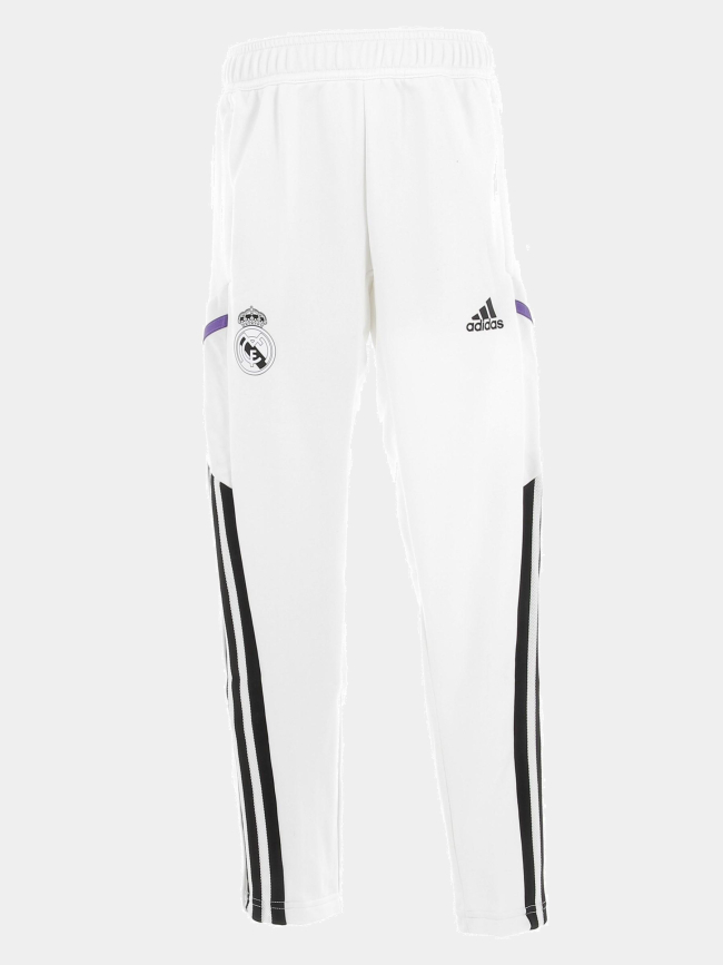Jogging de football real madrid blanc enfant - Adidas