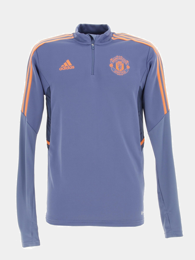 Sweat de football manchester 2021.22 bleu homme - Adidas