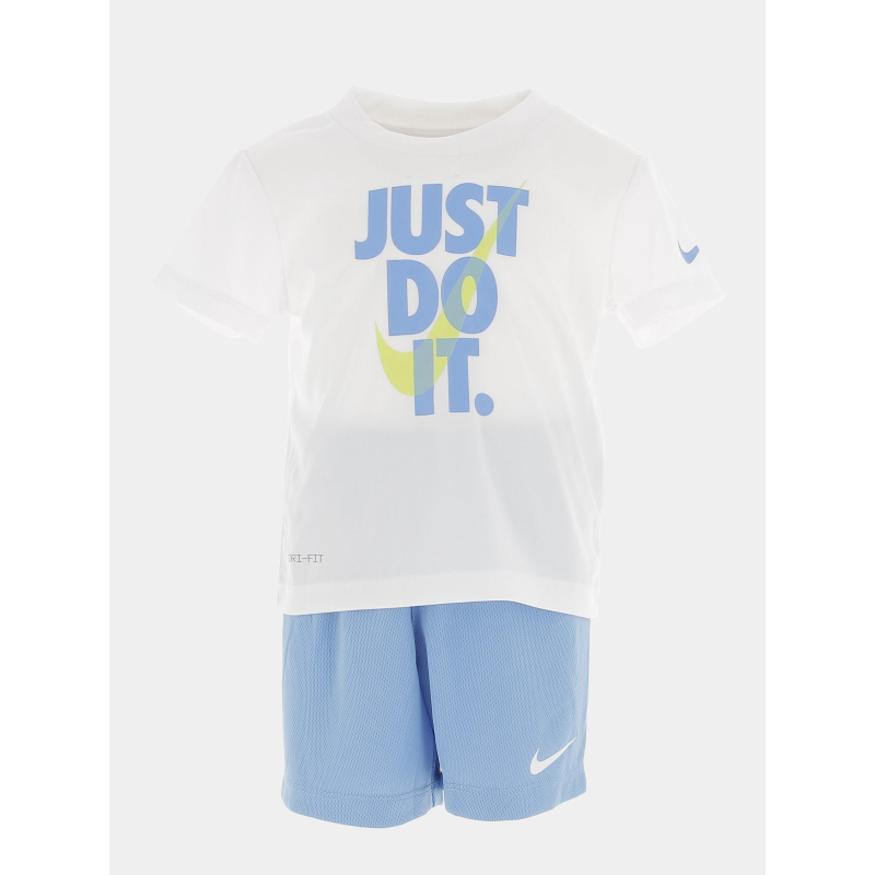 Ensemble t-shirt short bleu garçon - Nike