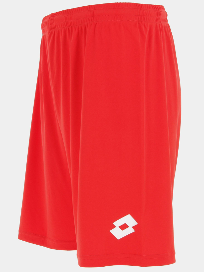 Short de football rouge enfant - Lotto