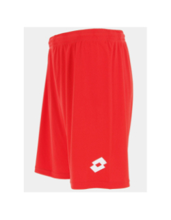 Short de football rouge enfant - Lotto