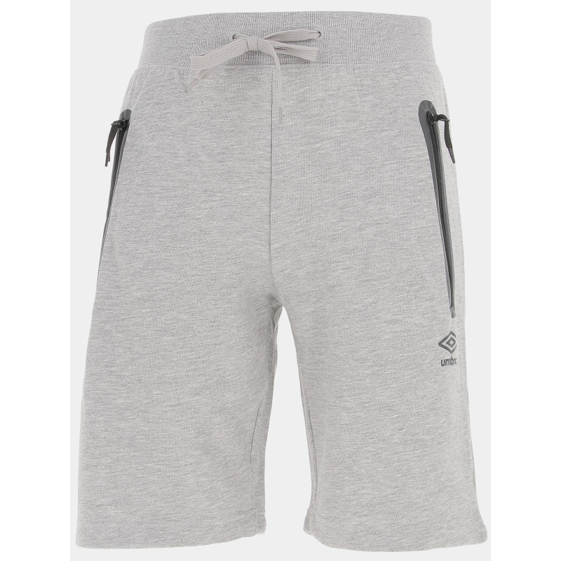 Short de sport cuffed gris homme - Umbro