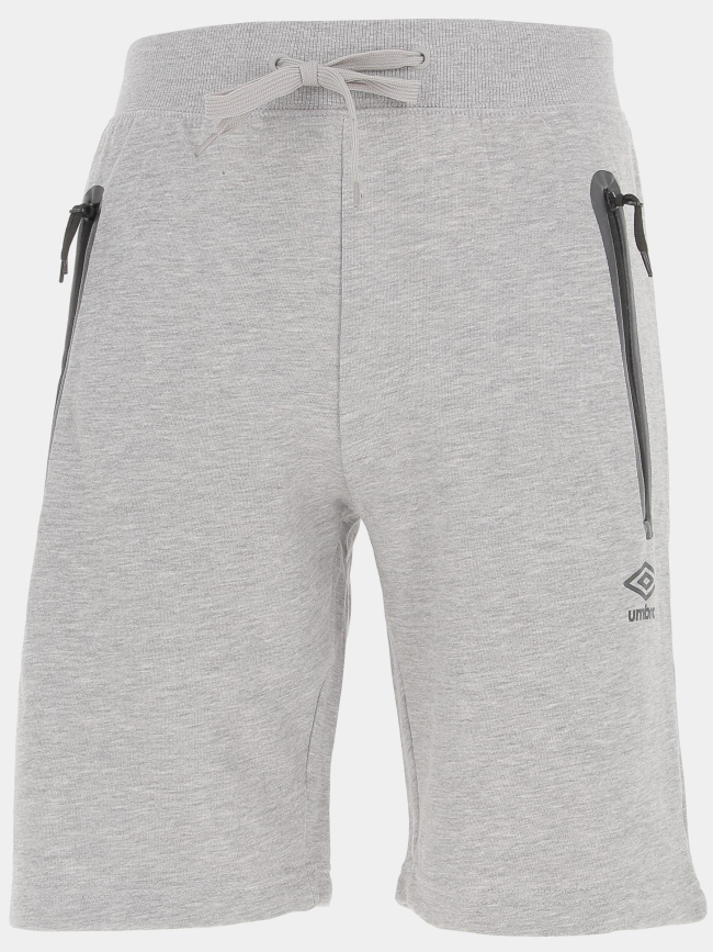Short de sport cuffed gris homme - Umbro