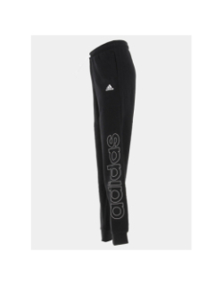 Jogging de sport slim fit linear noir fille - Adidas