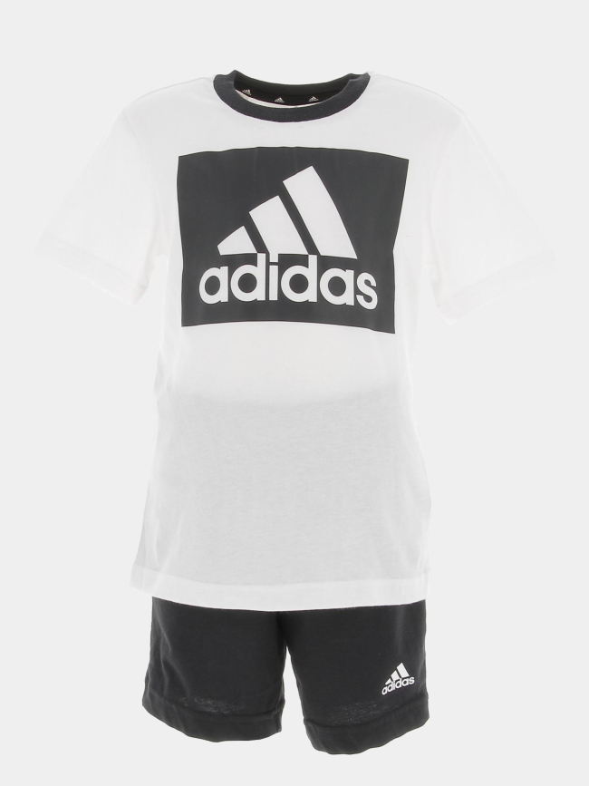 Ensemble t-shirt short noir garçon - Adidas