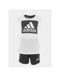 Ensemble t-shirt short noir garçon - Adidas