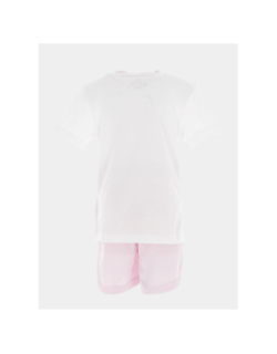 Ensemble t-shirt short rose fille - Adidas