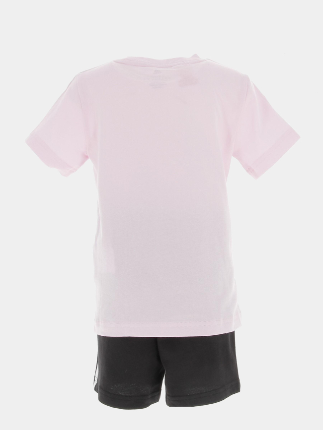 Ensemble sport t-shirt short rose fille - Adidas