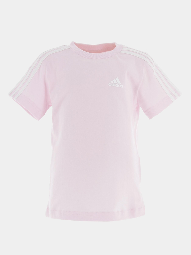 Ensemble sport t-shirt short rose fille - Adidas