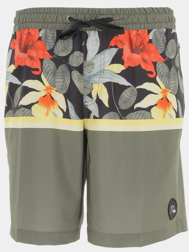 Short de bain oceanmade vert kaki homme - Quiksilver