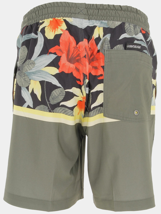 Short de bain oceanmade vert kaki homme - Quiksilver