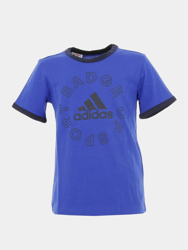 Ensemble t-shirt short bleu garçon - Adidas