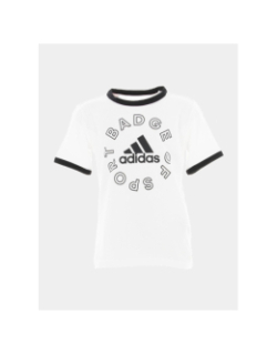 Ensemble t-shirt short blanc garçon - Adidas