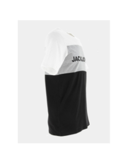 T-shirt logo block noir homme - Jack & Jones