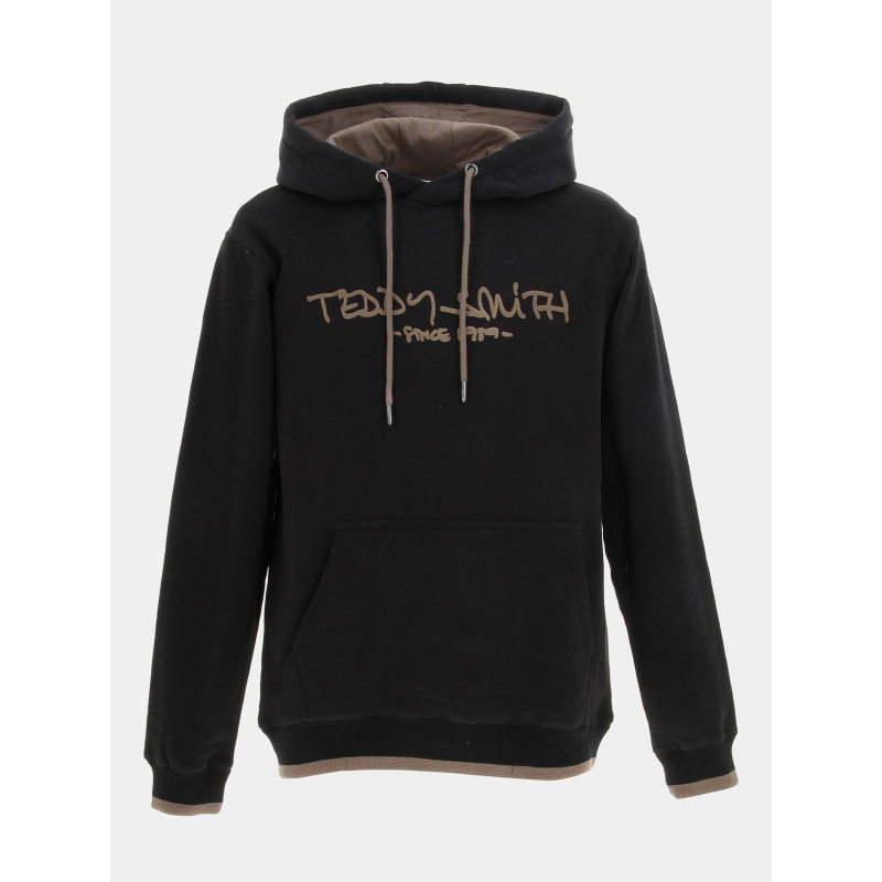 Sweat à capuche siclass noir homme - Teddy Smith