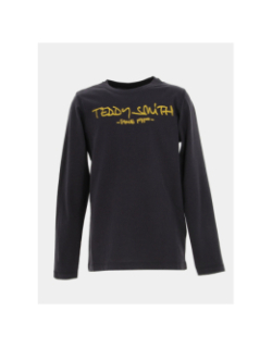 T-shirt manches longues ticlass marine garçon - Teddy Smith