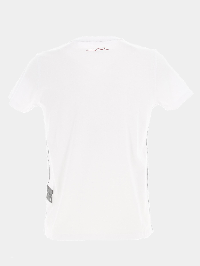 T-shirt alt blanc garçon - Teddy Smith