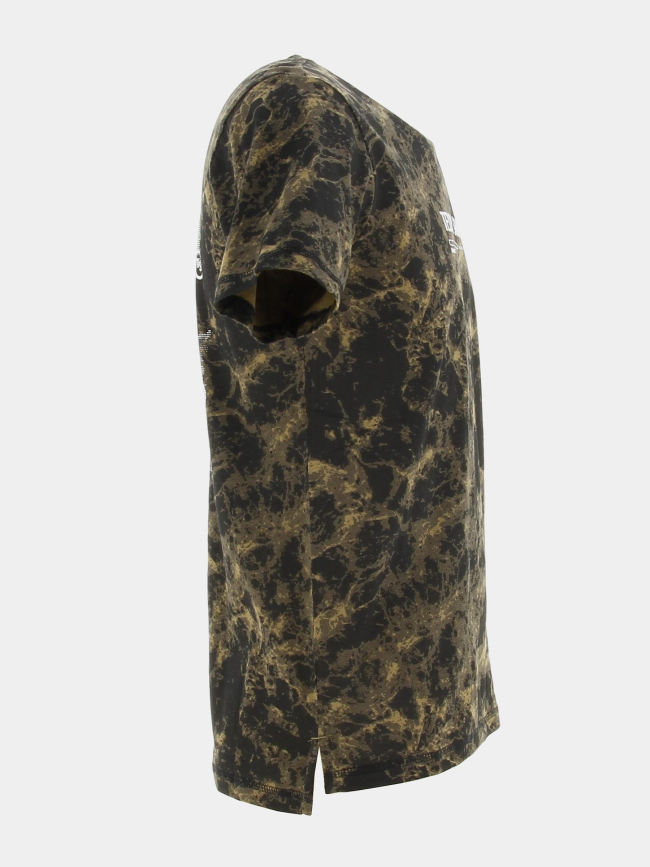 T-shirt dye kaki garçon - Teddy Smith