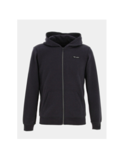 Sweat zippé à capuche narky bleu marine enfant - Teddy Smith